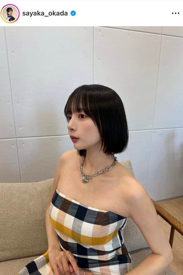 岡田紗佳さんのインスタグラム（＠sayaka_okada）より