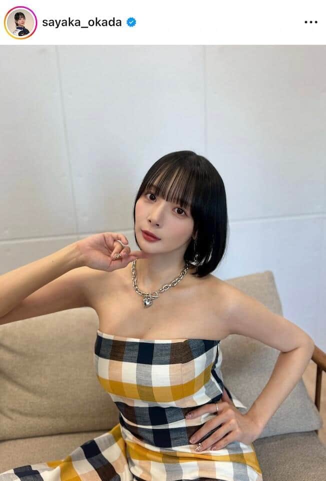 岡田紗佳さんのインスタグラム（＠sayaka_okada）より