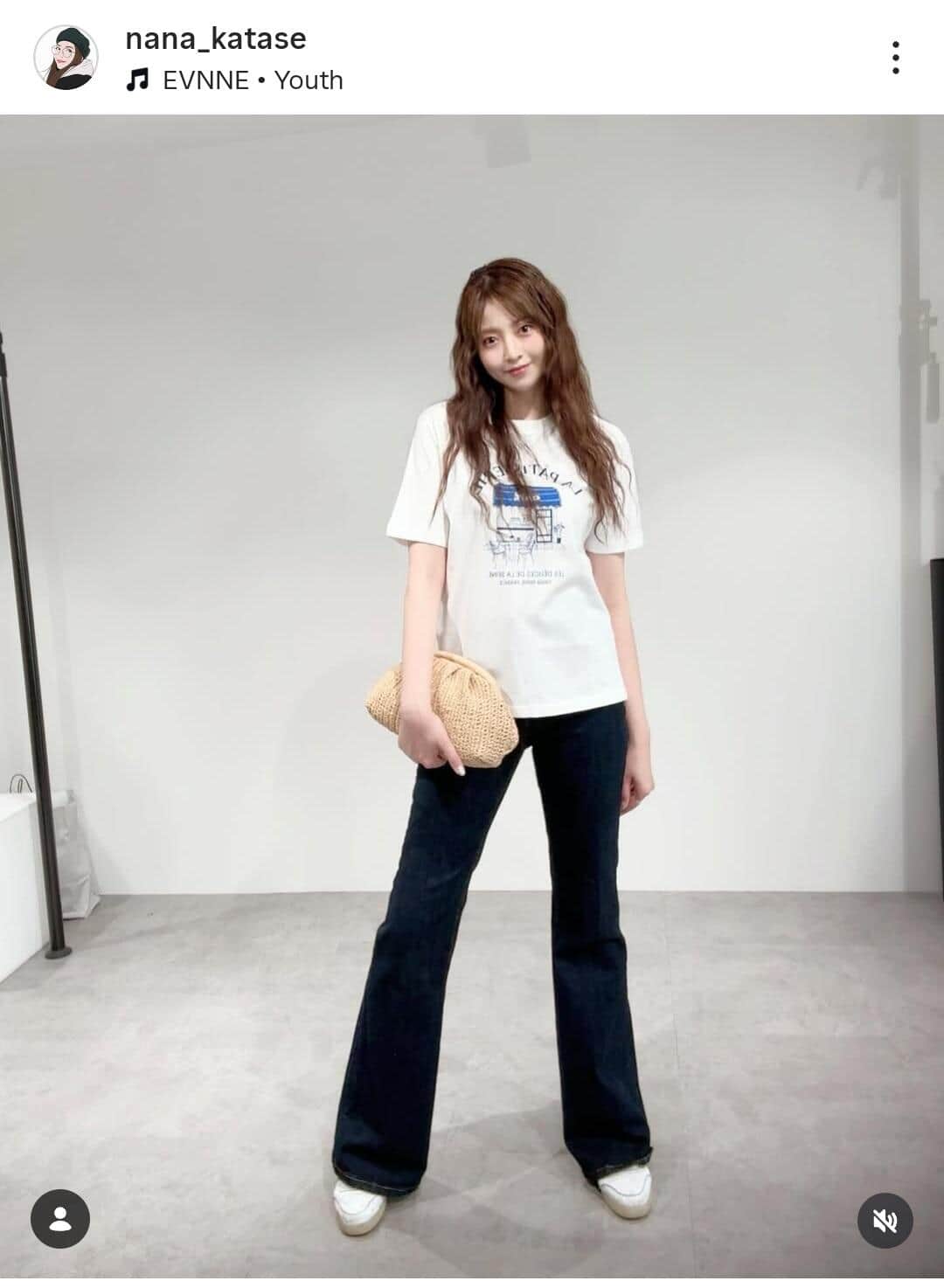 片瀬那奈さんのインスタグラム（＠nana_katase）より