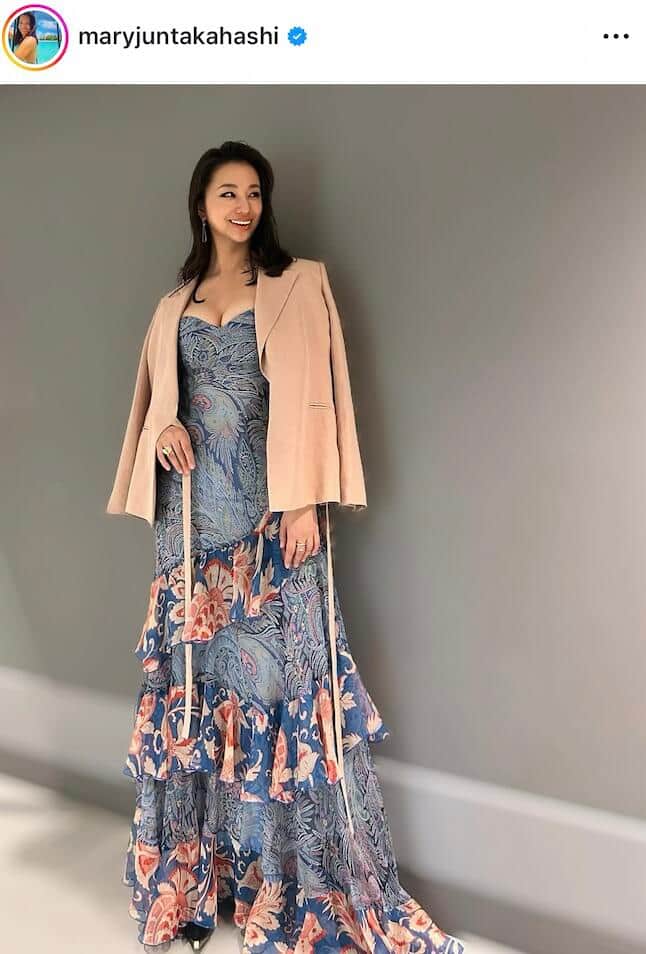 高橋メアリージュンさんのインスタグラム（＠maryjuntakahashi）より