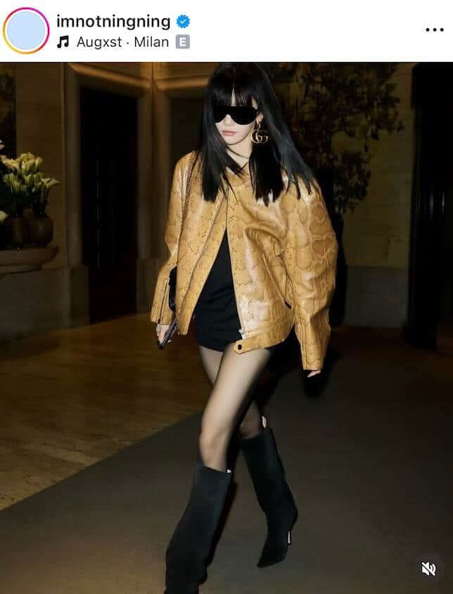 ニンニンさんのインスタグラム（＠imnotningning）より