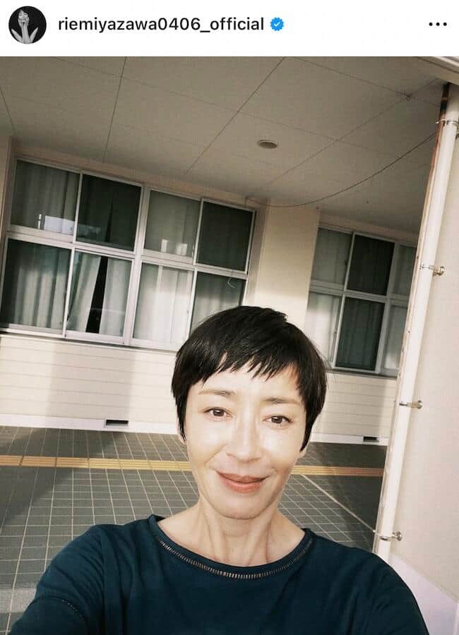 宮沢りえさんのインスタグラム（＠riemiyazawa0406_official）より