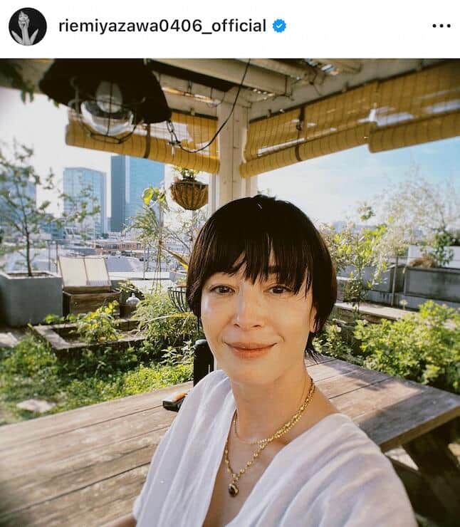 宮沢りえさんのインスタグラム（＠riemiyazawa0406_official）より