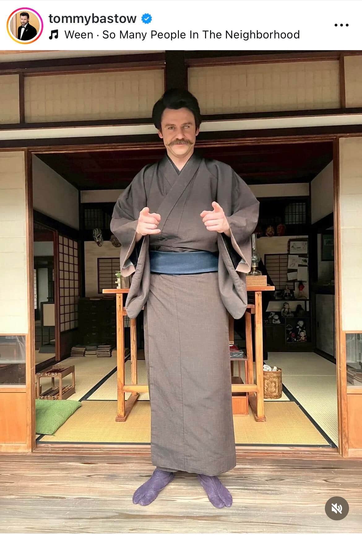 トミー・バストウさんのインスタグラム（＠tommybastow）より