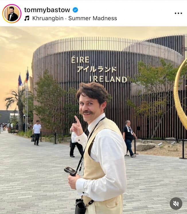トミー・バストウさんのインスタグラム（＠tommybastow）より