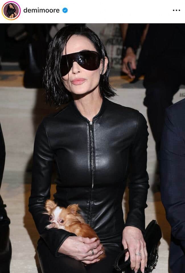 デミ・ムーアさんのインスタグラム（＠demimoore）より