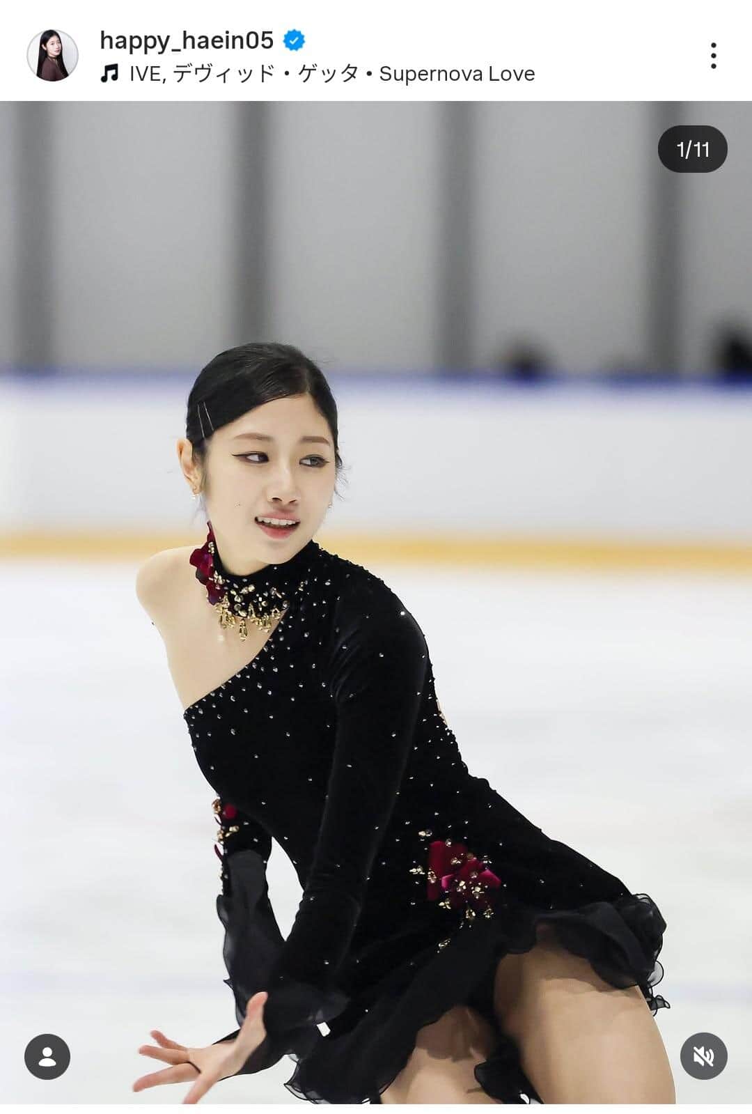 イ・ヘイン選手のインスタグラム（＠happy_haein05）より
