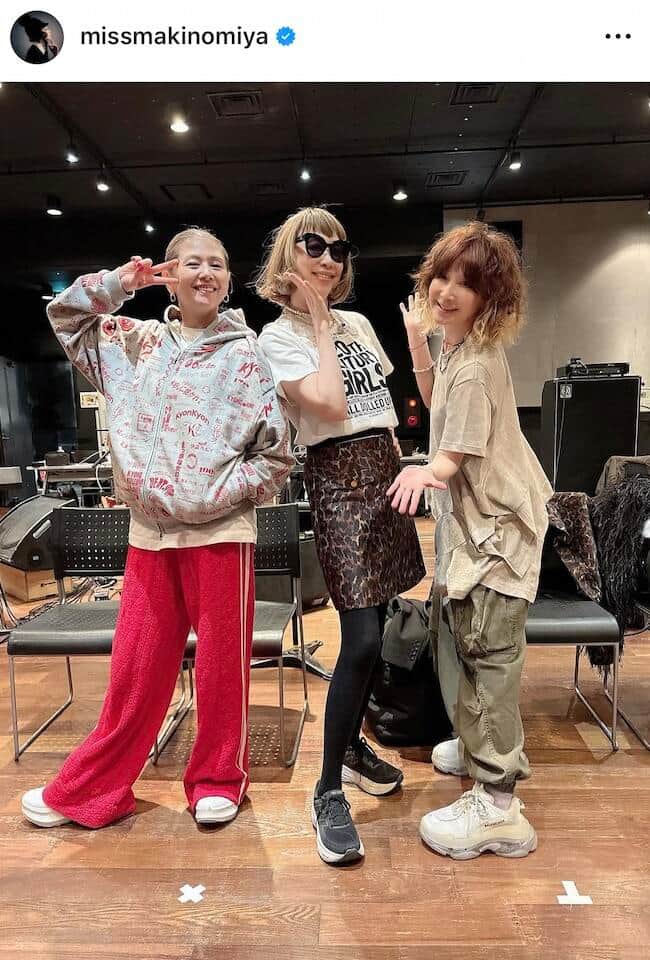 野宮真貴さんのインスタグラム（＠missmakinomiya）より
