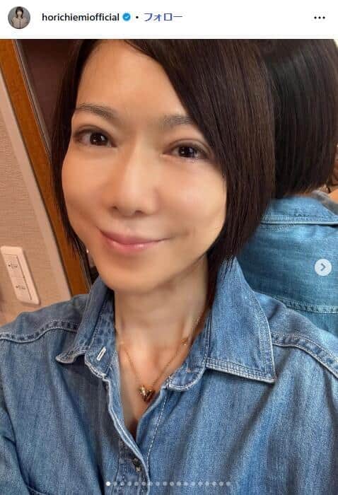堀ちえみさんのインスタグラム（＠horichiemiofficial）より