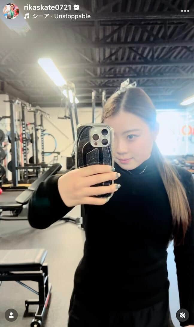 紀平梨花選手のインスタグラム（＠rikaskate0721）より
