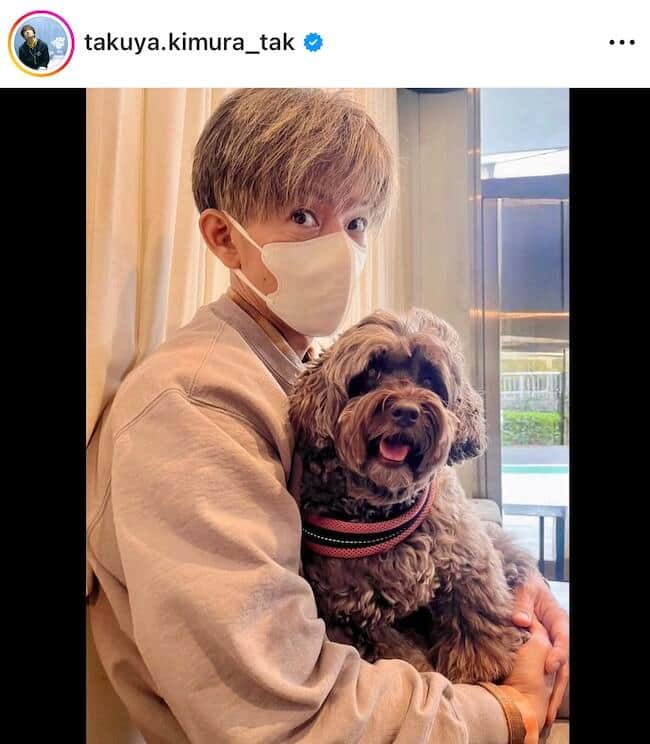木村拓哉さんのインスタグラム（＠takuya.kimura_tak）より