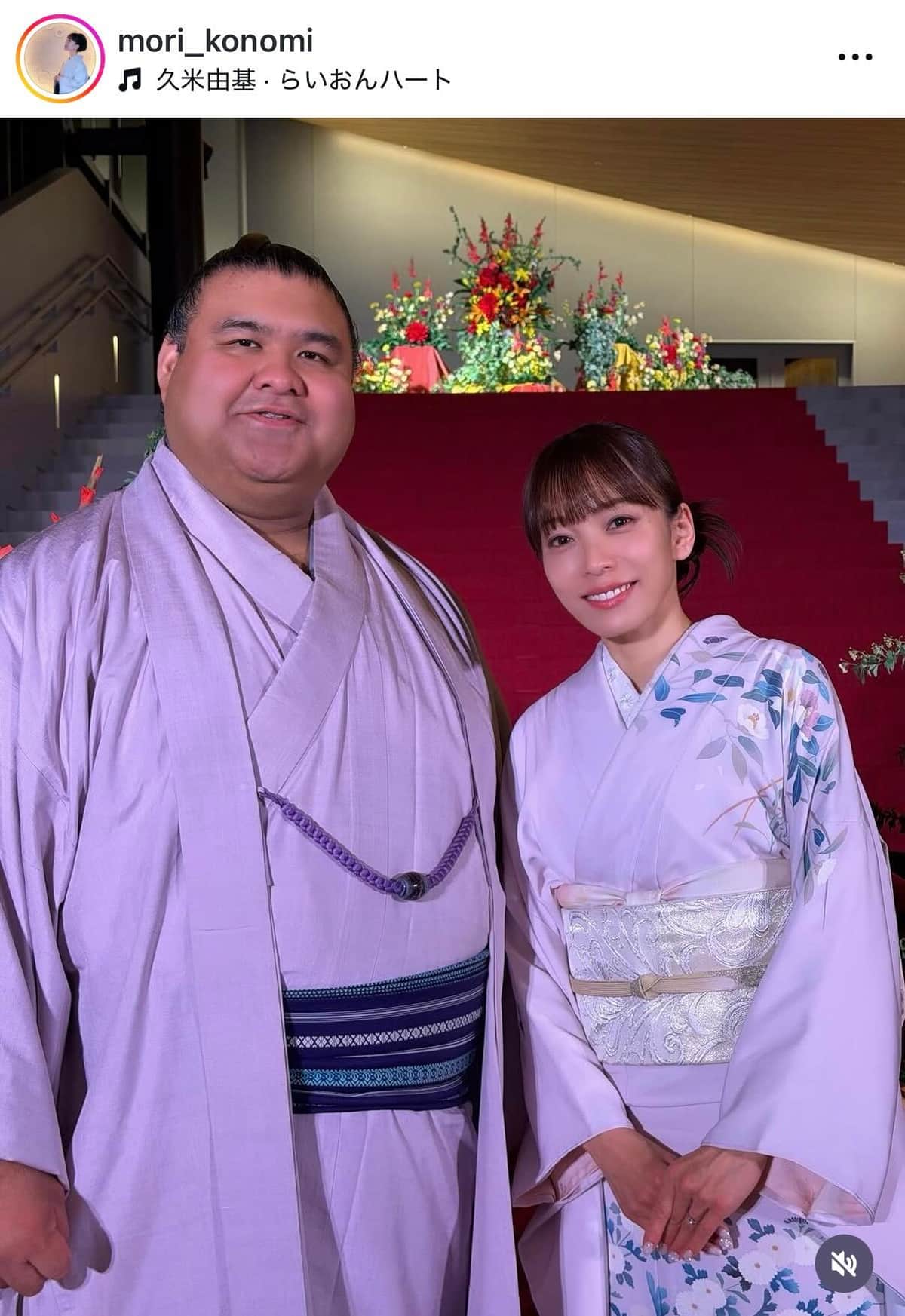杜このみさんのインスタグラム（＠mori_konomi）より