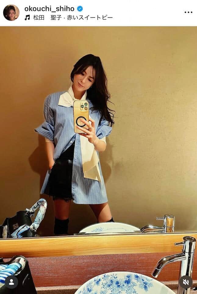 大河内志保さんのインスタグラム（＠okouchi_shiho）より
