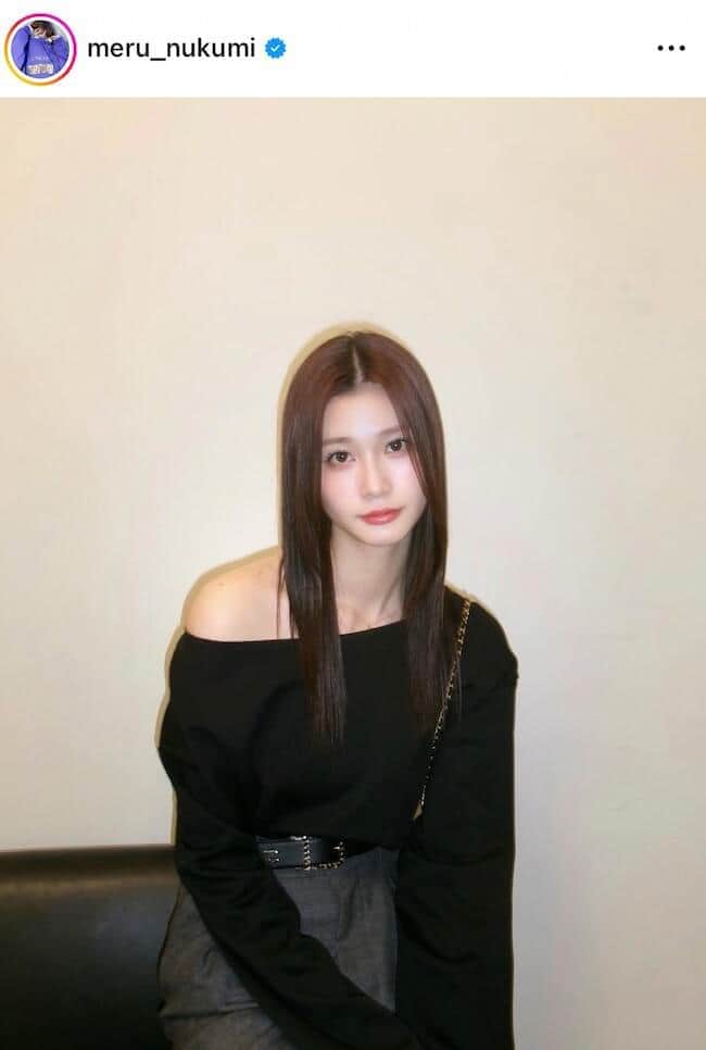 生見愛瑠、24歳の誕生日...肩出し黒ワンピ姿で異次元の美貌に衝撃　「美しすぎる」「一段と大人っぽい」