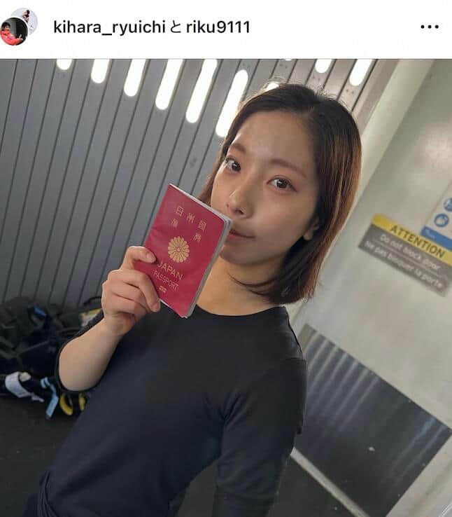 三浦璃来選手のインスタグラム（＠riku9111）より