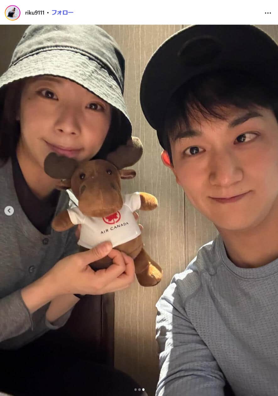 三浦璃来選手のインスタグラム（＠riku9111）より
