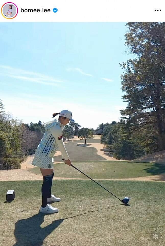 イ・ボミさんのインスタグラム（＠bomee.lee）より