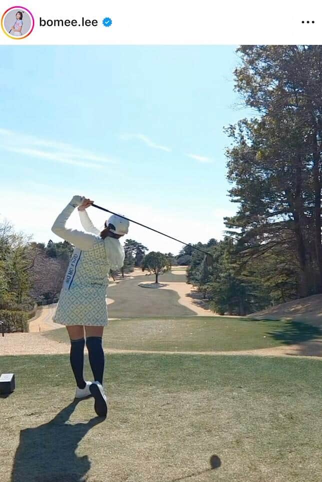 イ・ボミさんのインスタグラム（＠bomee.lee）より