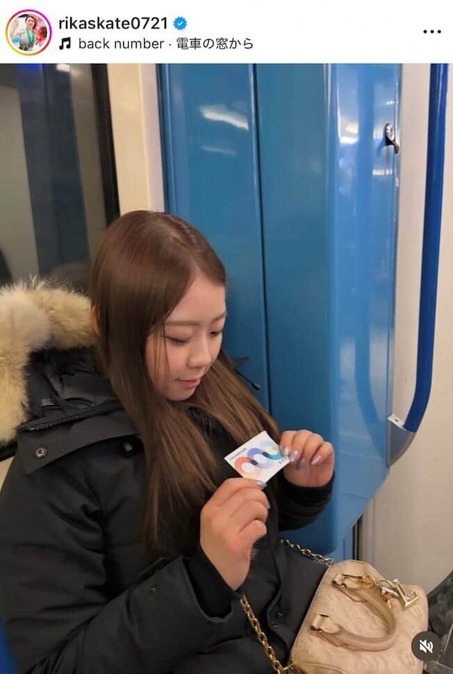 紀平梨花選手のインスタグラム（＠rikaskate0721）より