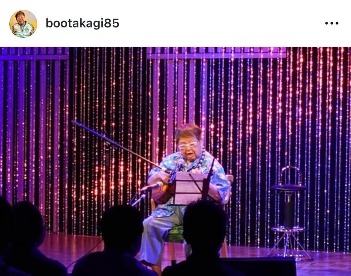 高木ブーさんのインスタグラム（＠bootakagi85）より