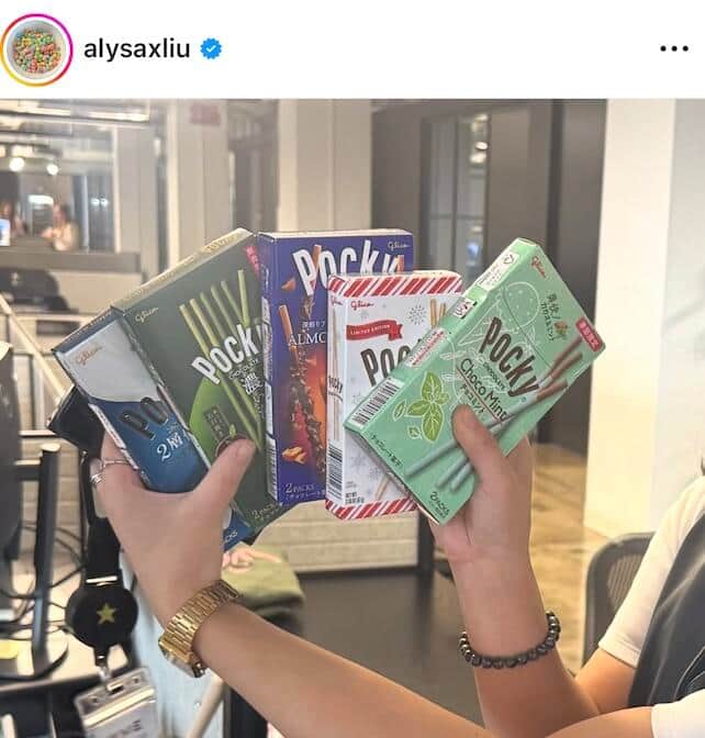 アリサ・リュウ選手のインスタグラム（＠kiina_kiyoshi_hikawa）より