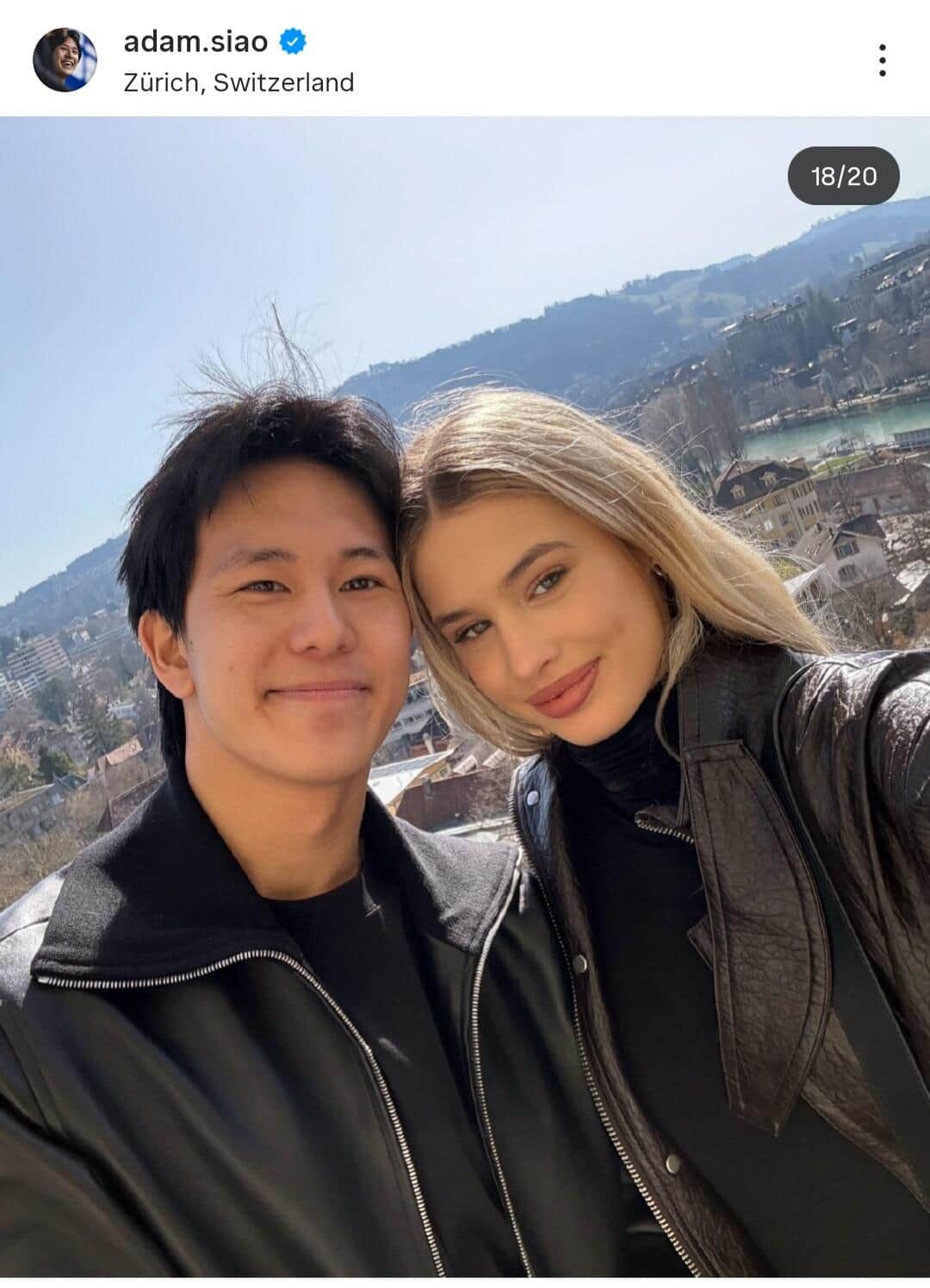 アダム・シャオ・イム・ファ選手のインスタグラム（＠adam.siao）より