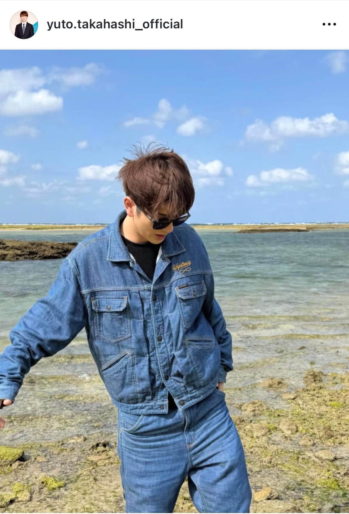 高橋優斗さんのインスタグラム（＠yuto.takahashi_official）より