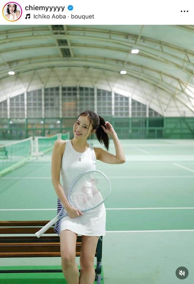 愛甲千笑美さんのインスタグラム（＠chiemyyyyy）より