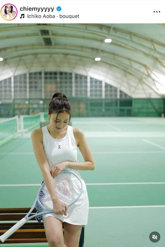 愛甲千笑美さんのインスタグラム（＠chiemyyyyy）より