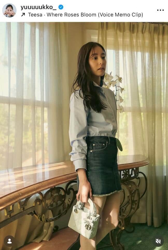 新木優子さんのインスタグラム（＠yuuuuukko_）より