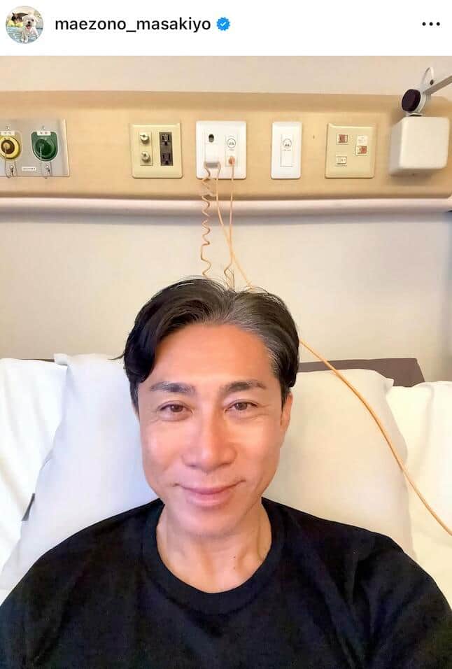 前園真聖さんのインスタグラム（＠maezono_masakiyo）より