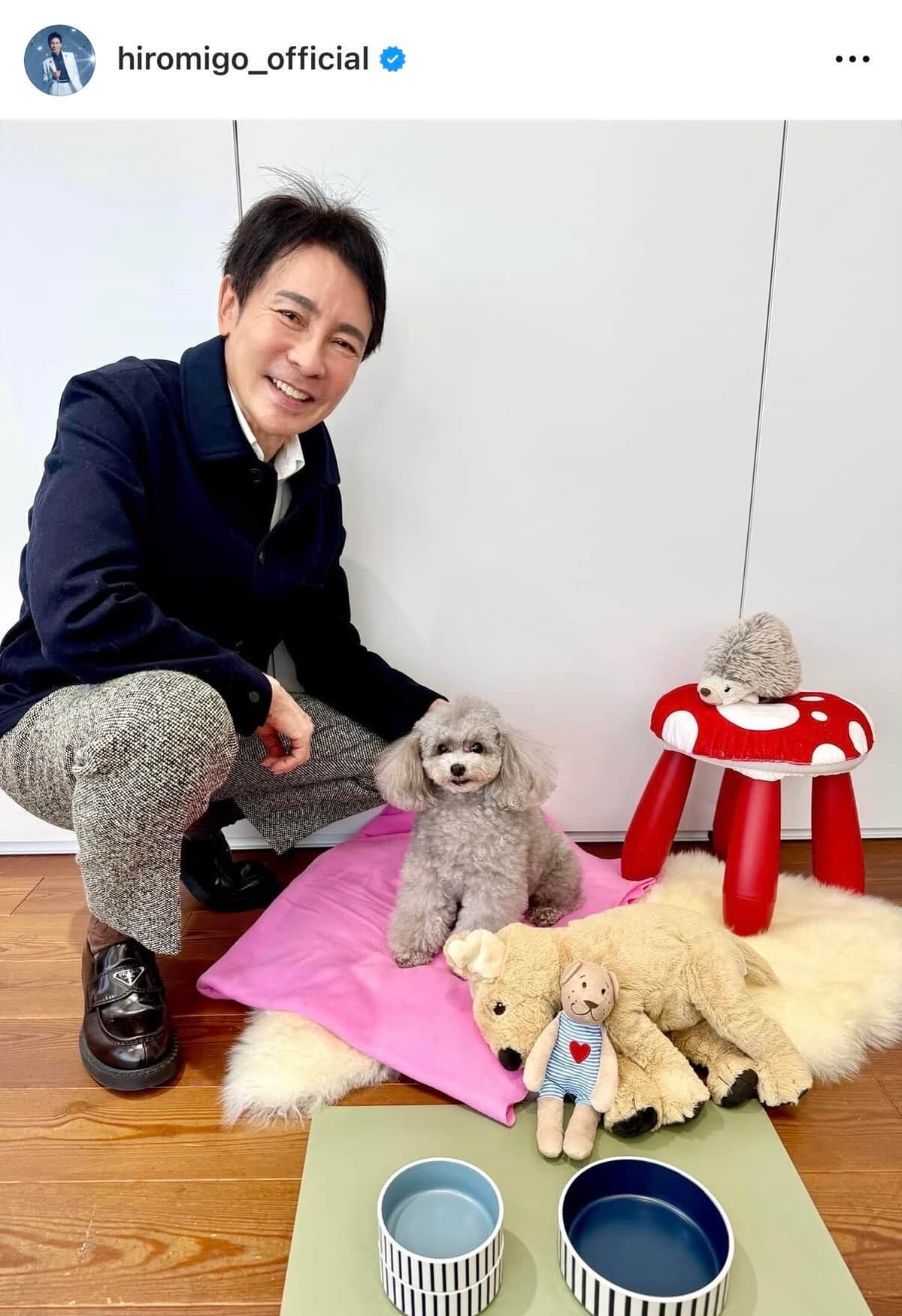 郷ひろみさんのインスタグラム（＠hiromigo_official）より