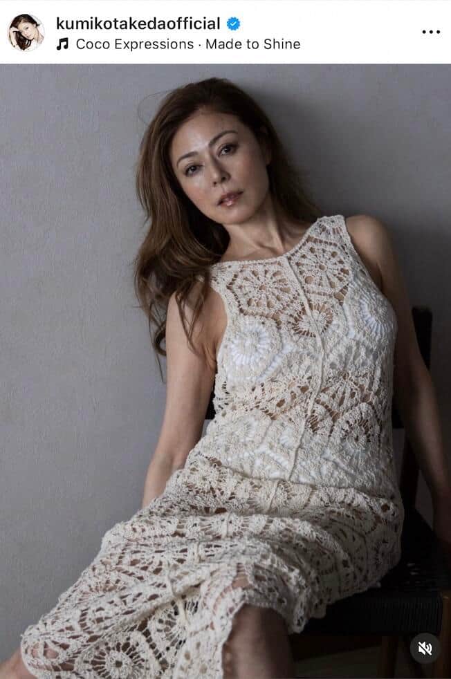 武田久美子さんのインスタグラム（＠kumikotakedaofficial）より