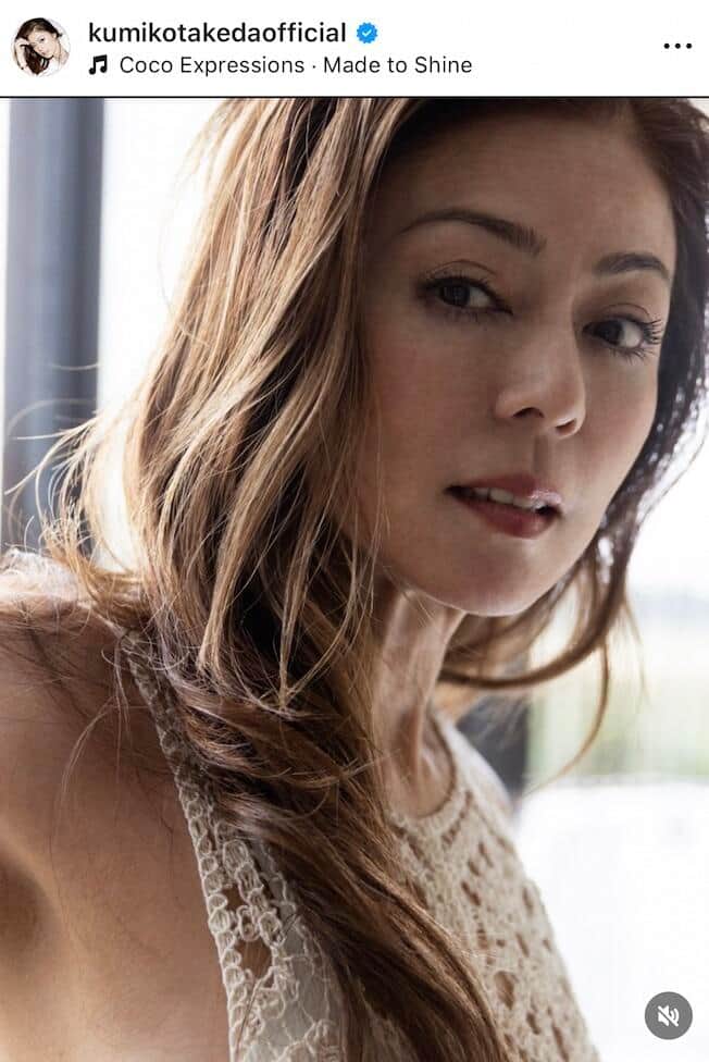 武田久美子さんのインスタグラム（＠kumikotakedaofficial）より