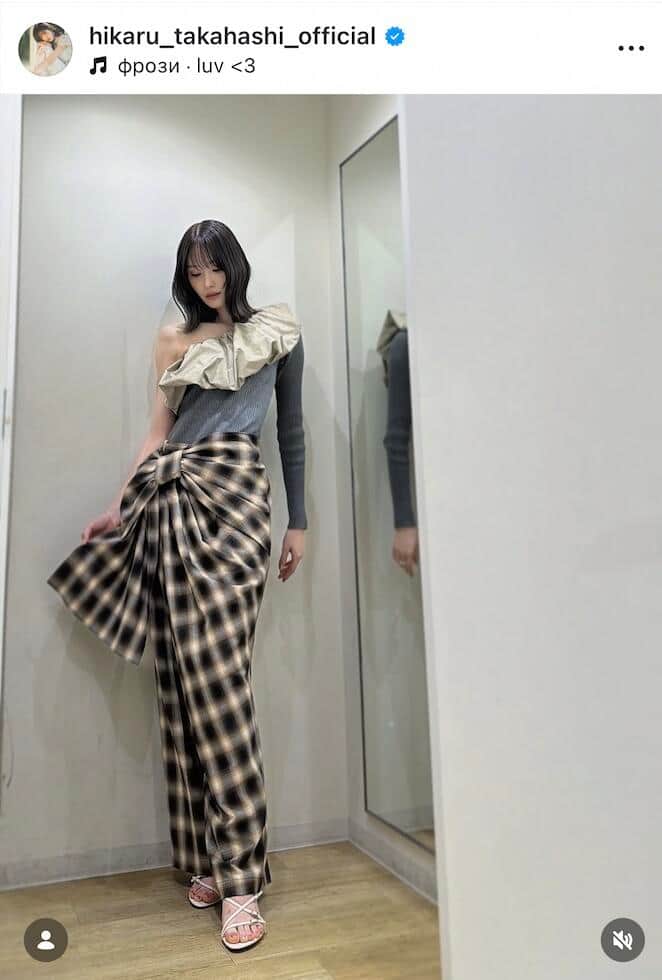 高橋ひかるさんのインスタグラム（＠hikaru_takahashi_official）より