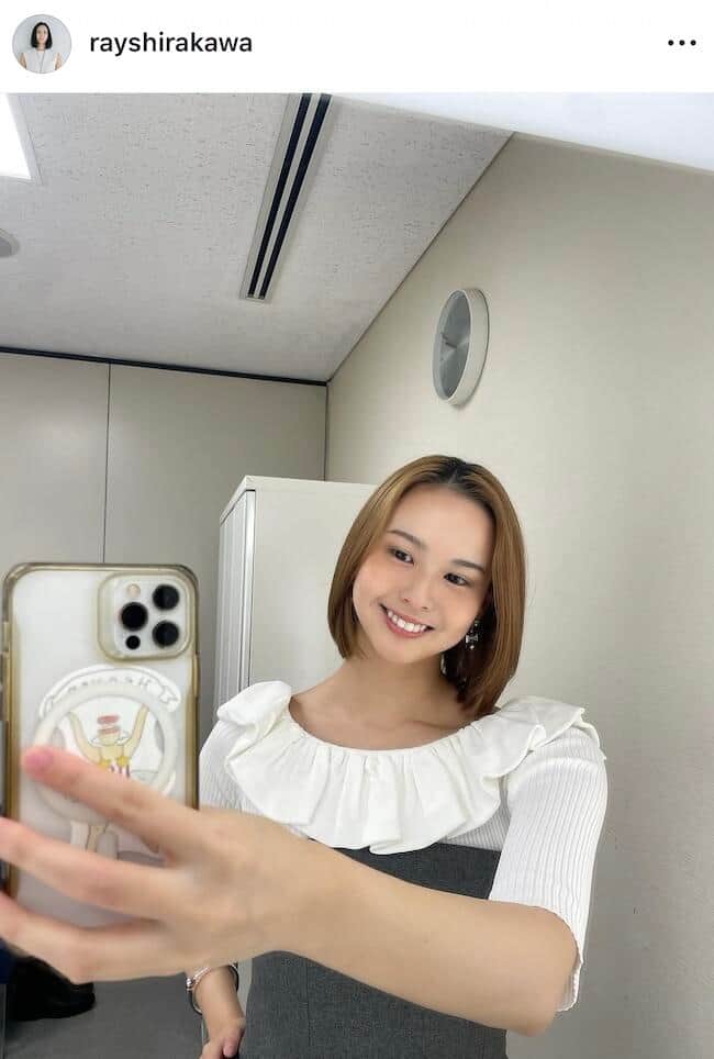 白河れいさんのインスタグラム（＠rayshirakawa）より