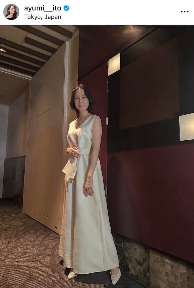 伊藤歩さんのインスタグラム（＠ayumi__ito）より