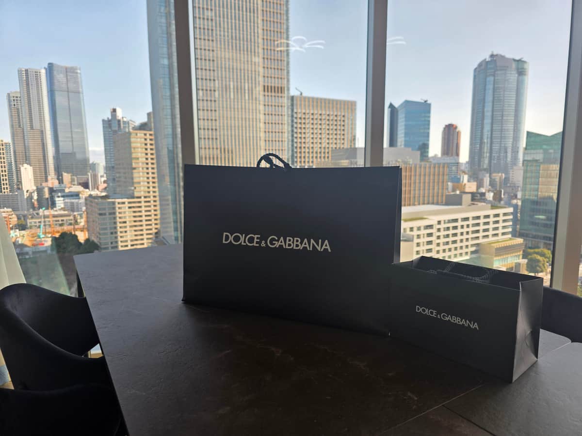 Dolce & Gabbanaを次々に購入（写真は与沢氏のXから）
