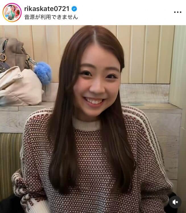 紀平梨花選手のインスタグラム（＠rikaskate0721）より