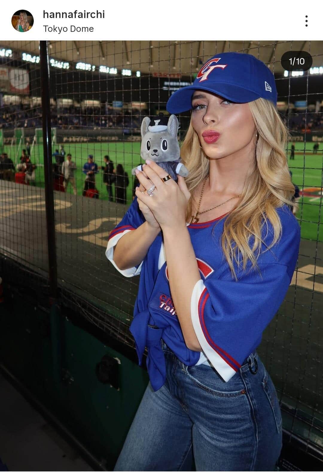 ハンナ・フェアチャイルドさんのインスタグラム（＠hannafairchi）より