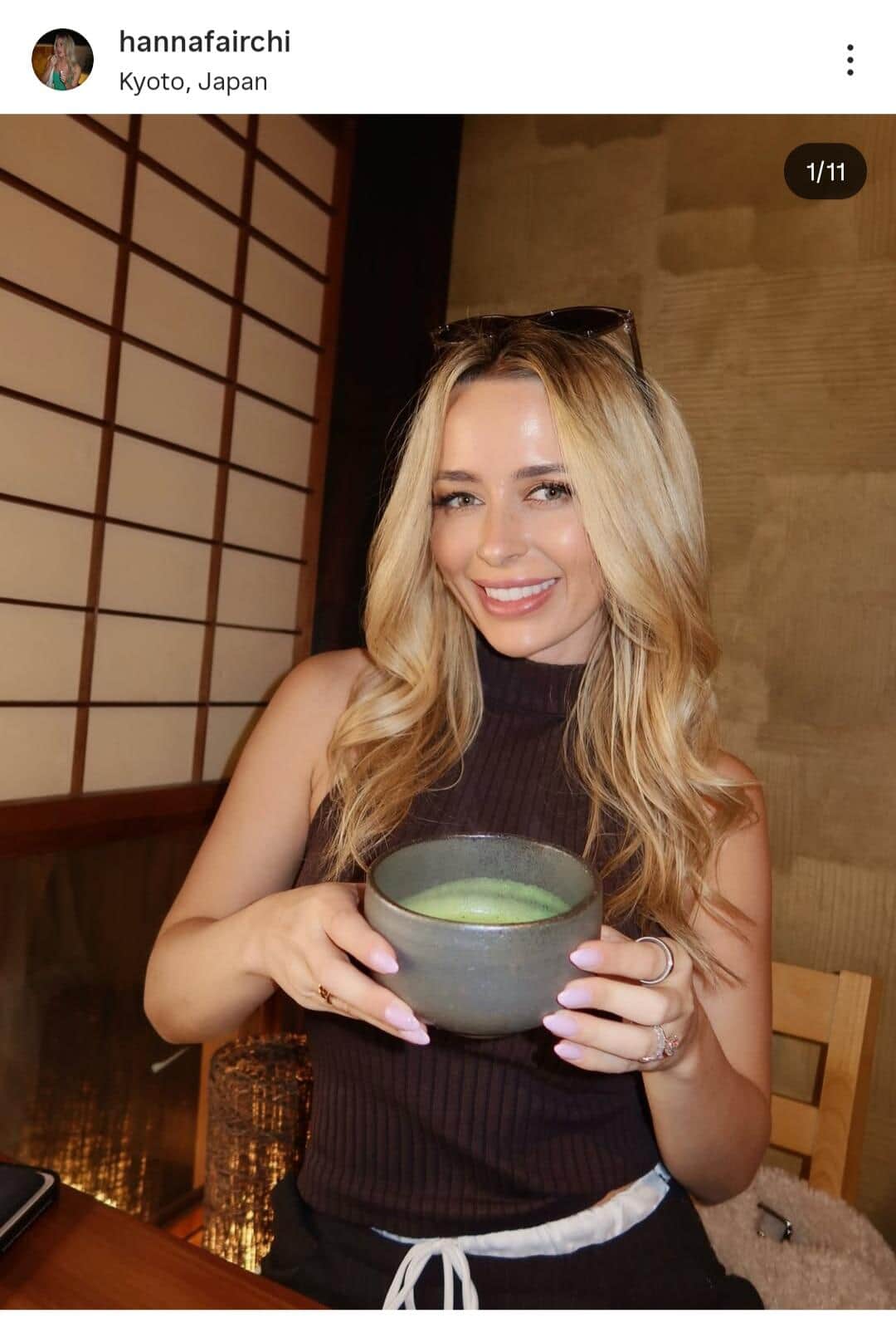 ハンナ・フェアチャイルドさんのインスタグラム（＠hannafairchi）より