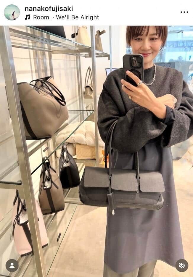 藤崎奈々子さんのインスタグラム（＠nanakofujisaki）より