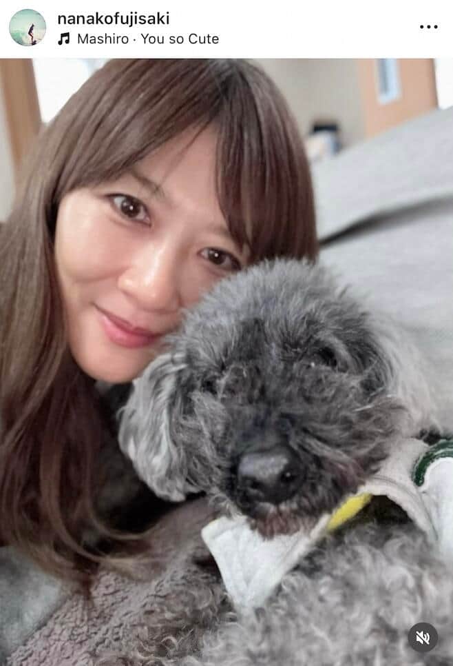 藤崎奈々子さんのインスタグラム（＠nanakofujisaki）より