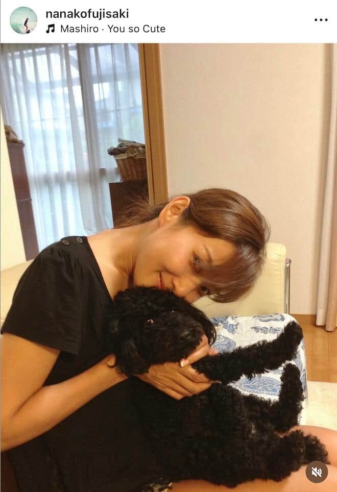 藤崎奈々子さんのインスタグラム（＠nanakofujisaki）より