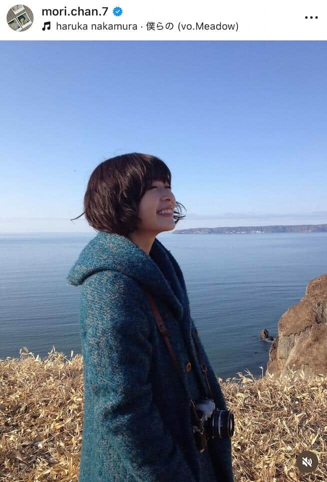 森七菜さんのインスタグラム（＠mori.chan.7）より
