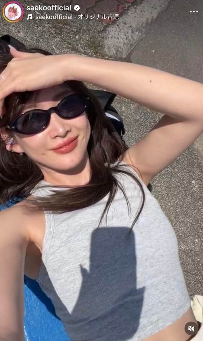 紗栄子さんのインスタグラム（＠saekoofficial）より