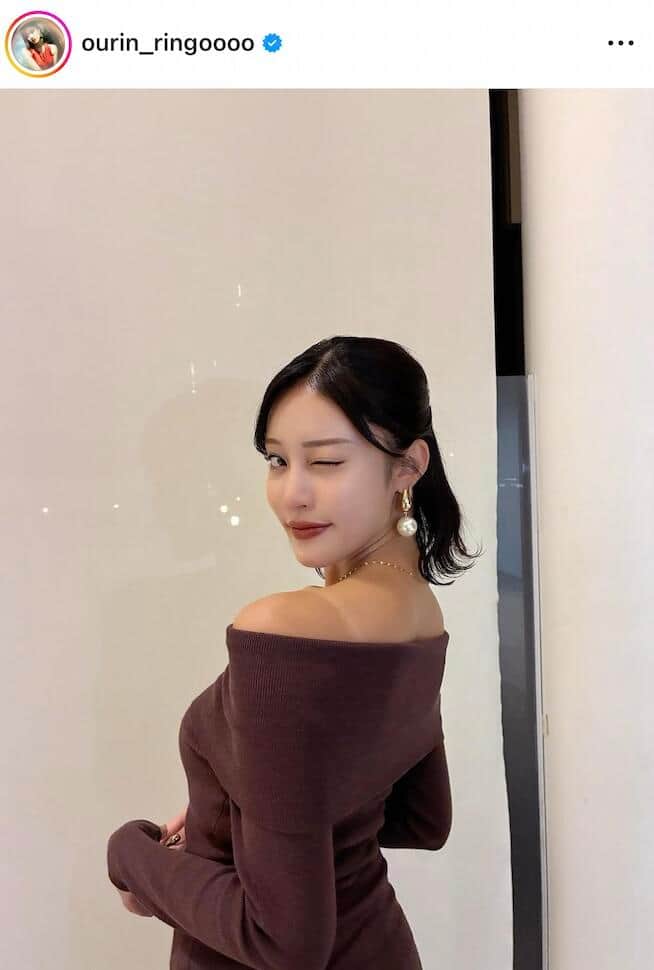 王林さんのインスタグラム（＠ourin_ringoooo）より
