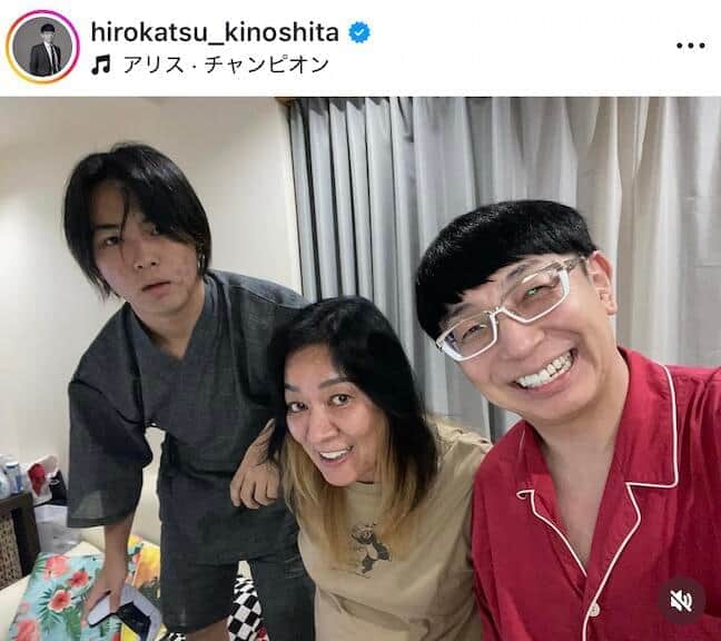 木下博勝さんのインスタグラム（＠hirokatsu_kinoshita）より