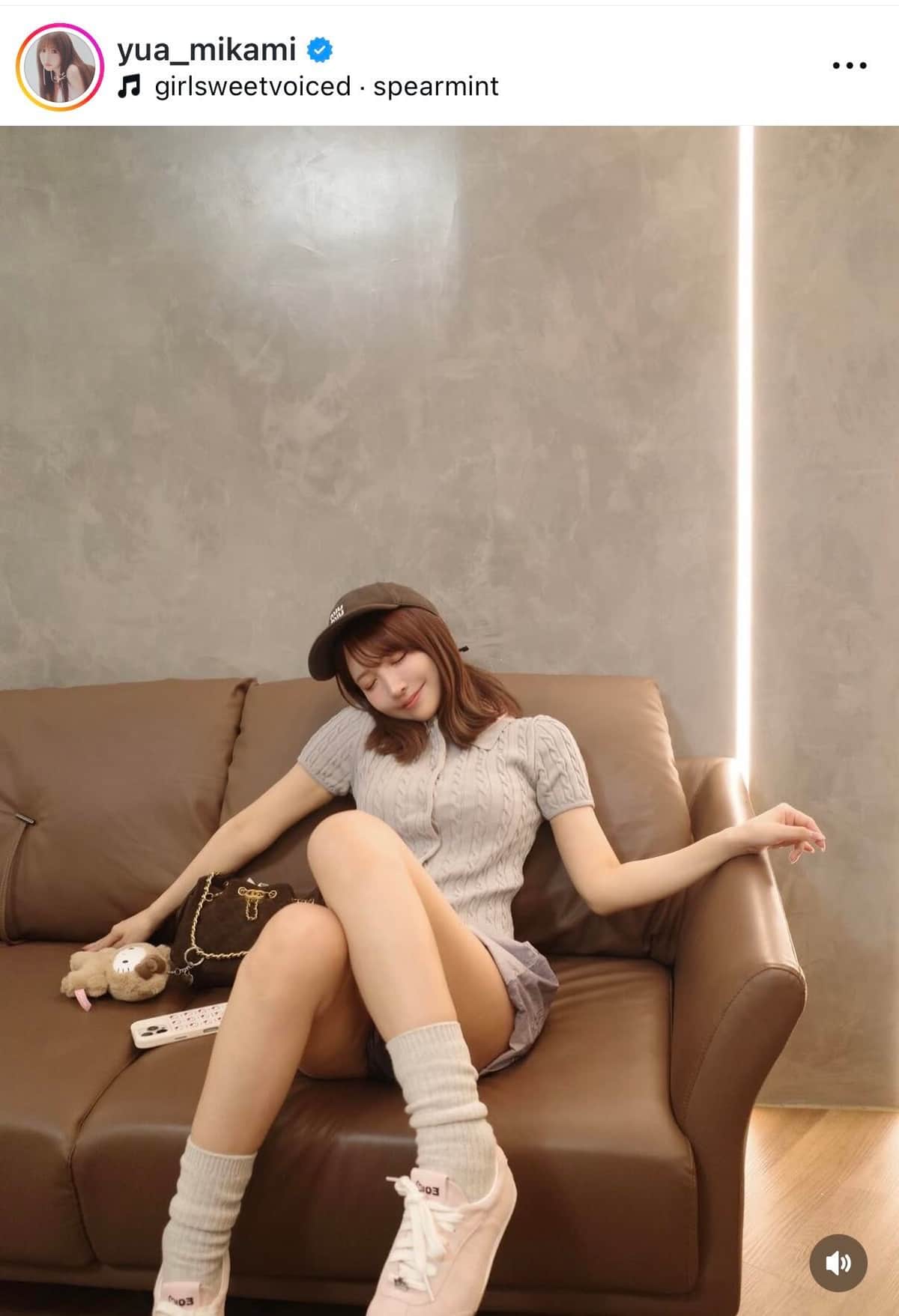 三上悠亜さんのインスタグラム（＠yua_mikami）より
