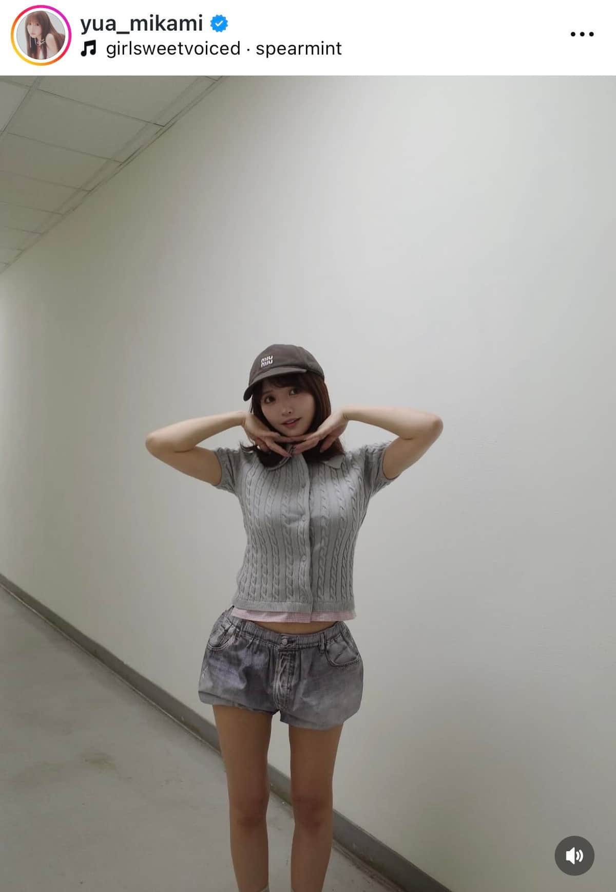 三上悠亜さんのインスタグラム（＠yua_mikami）より
